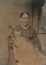 Young Woman and Infant, 1860–65. Tintype. Private collection